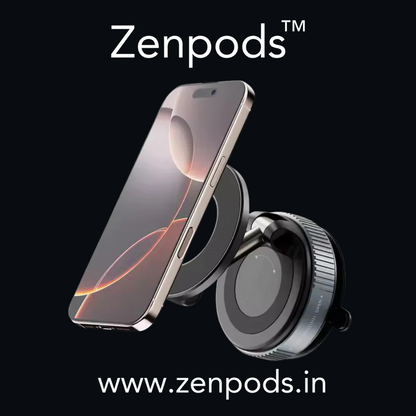 ZenGrip 360™ Magnetic Phone Mount – Ultra-Strong Suction, Full Rotation, Zero Shake