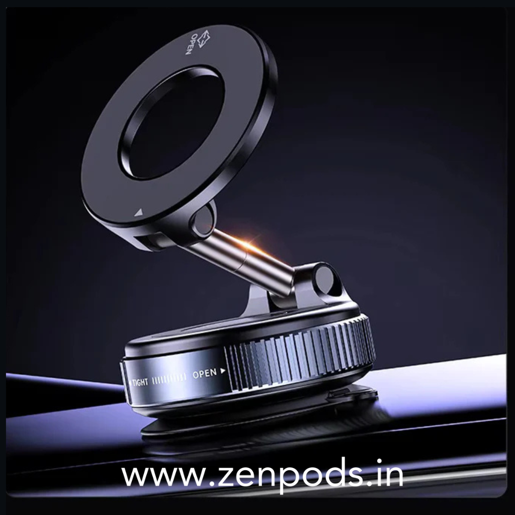 ZenGrip 360™ Magnetic Phone Mount – Ultra-Strong Suction, Full Rotation, Zero Shake