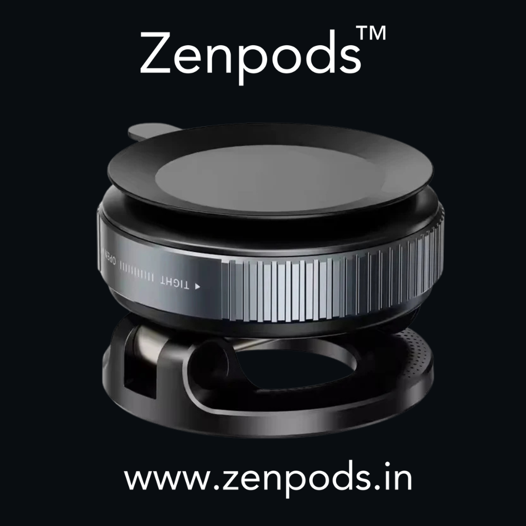 ZenGrip 360™ Magnetic Phone Mount – Ultra-Strong Suction, Full Rotation, Zero Shake