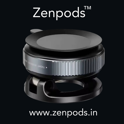 ZenGrip 360™ Magnetic Phone Mount – Ultra-Strong Suction, Full Rotation, Zero Shake
