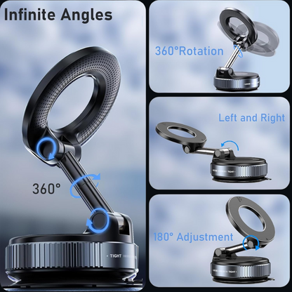 ZenGrip 360™ Magnetic Phone Mount – Ultra-Strong Suction, Full Rotation, Zero Shake
